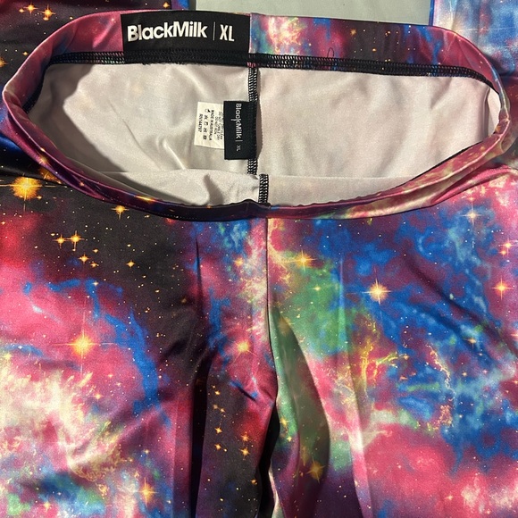 BLACKMILK Galaxy Supernova leggings size XL - Picture 2 of 5